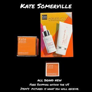 Kate Somerville Exfolikate Ageless Icons Skincare Moisturizer Lot 3 New in Box